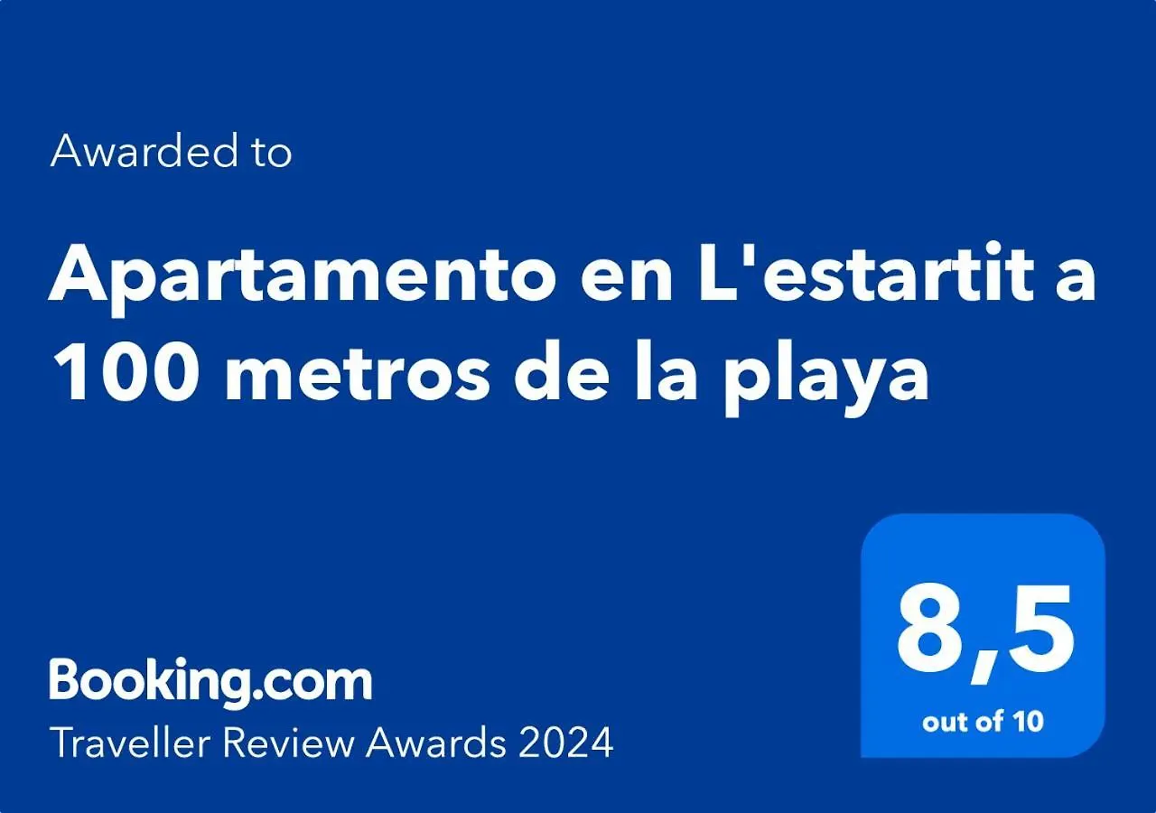 Apartamento en L'estartit a 100 metros de la playa